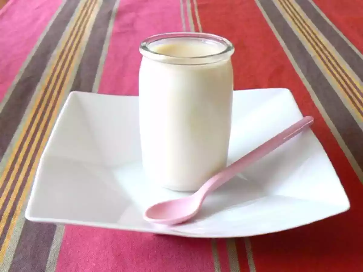 Yaourts au lait d'amandes