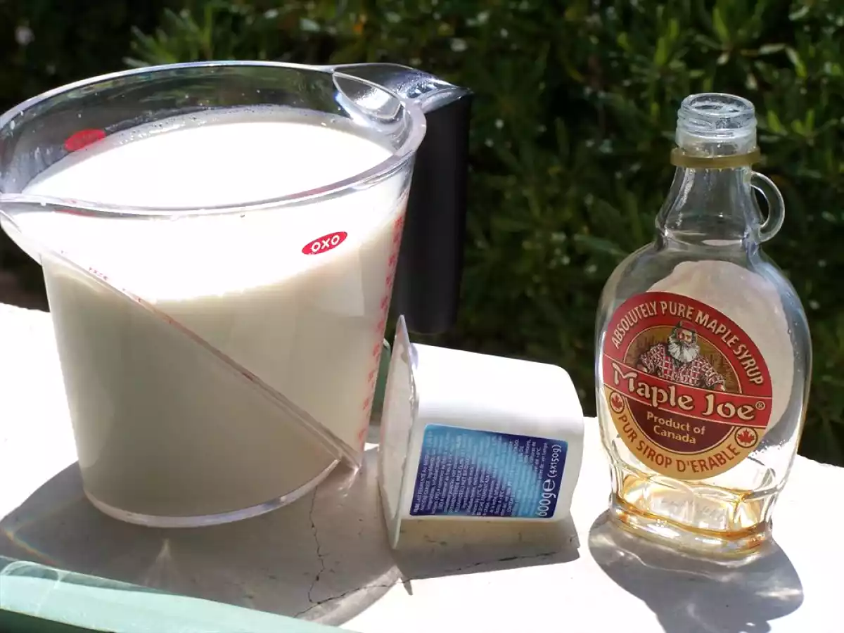 Yaourts au sirop d'érable !