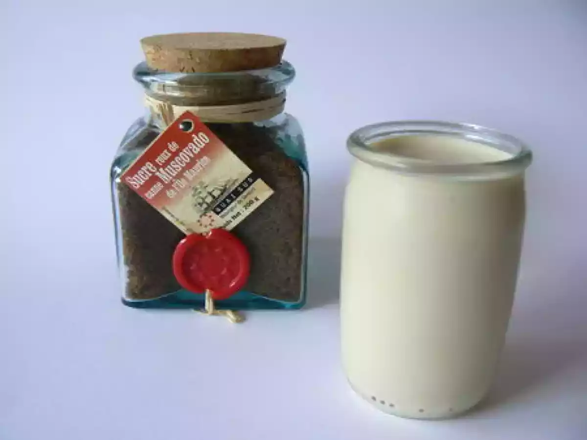 Yaourts au sucre Muscovado