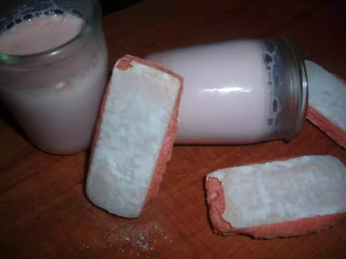 Yaourts aux biscuits roses de Reims