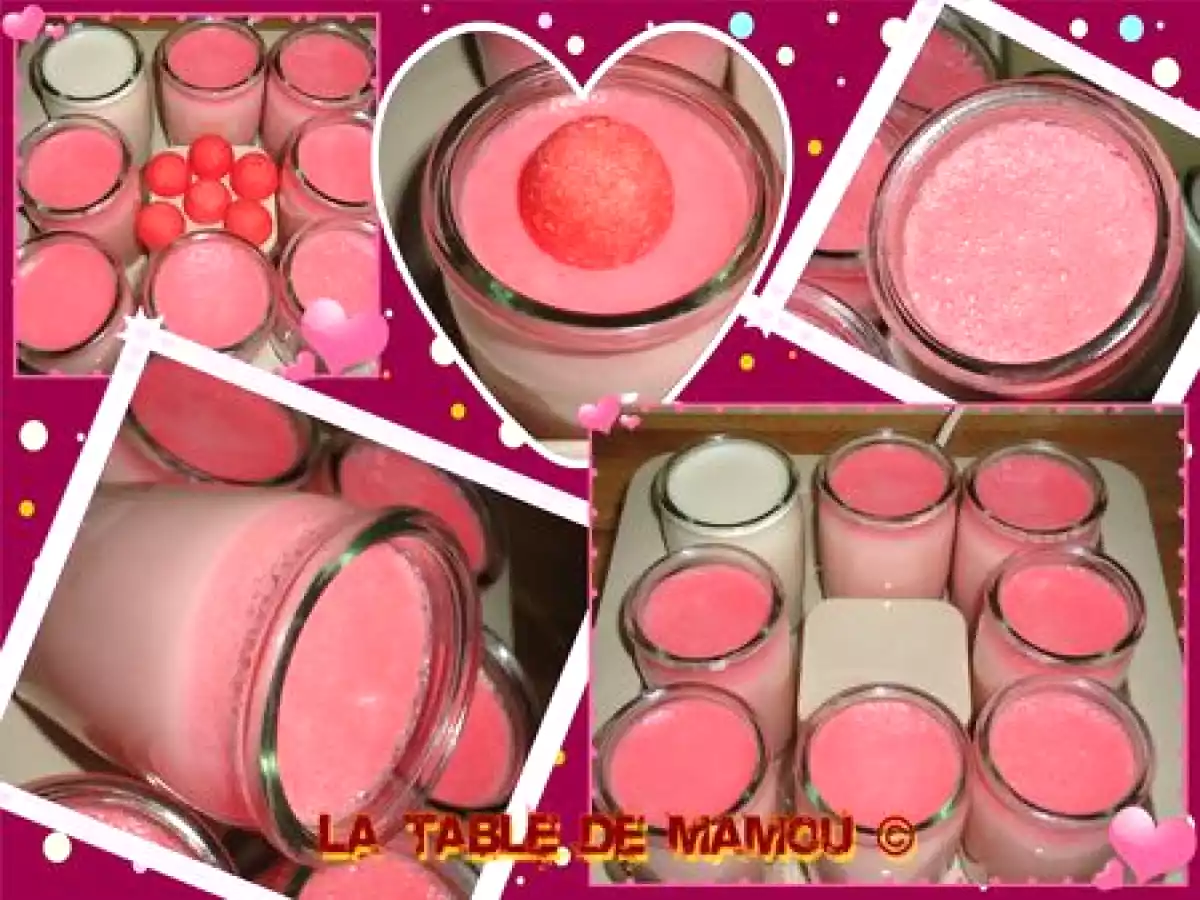 Yaourts aux fraises Tagada Haribo