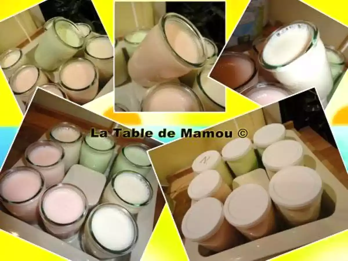 Yaourts aux marshmallows
