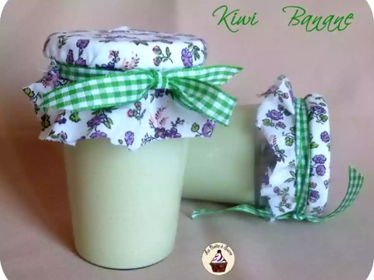 Yaourts aux sirops : Banane et Kiwi - photo 2