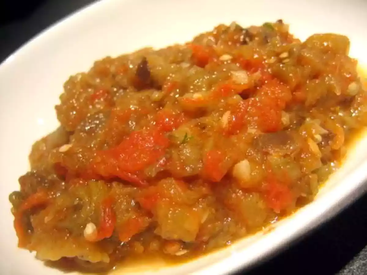 Zaalouk d'aubergines