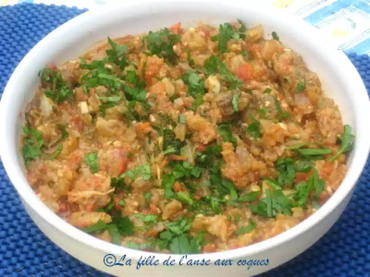 ZAALOUK (SALADE MAROCAINE D?AUBERGINES) - photo 2