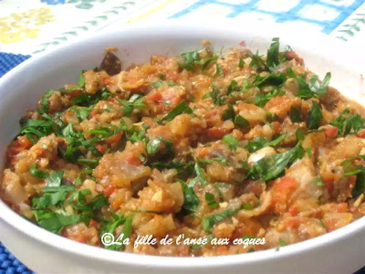 ZAALOUK (SALADE MAROCAINE D?AUBERGINES) - photo 3
