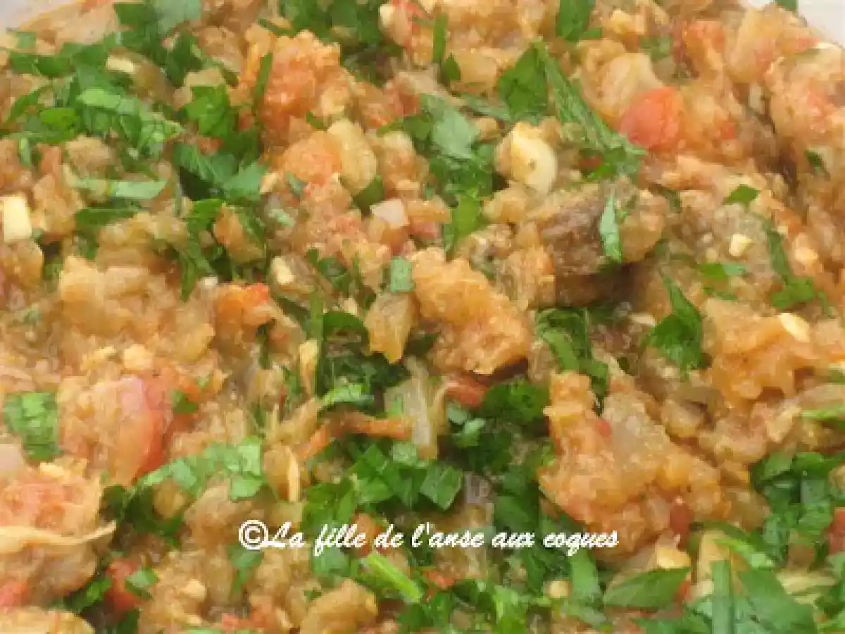 ZAALOUK (SALADE MAROCAINE D?AUBERGINES) - photo 4