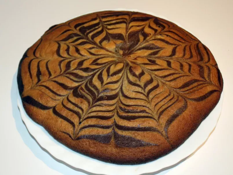 Zebra Cake aux 2 chocolats façon millefeuille, photo 1