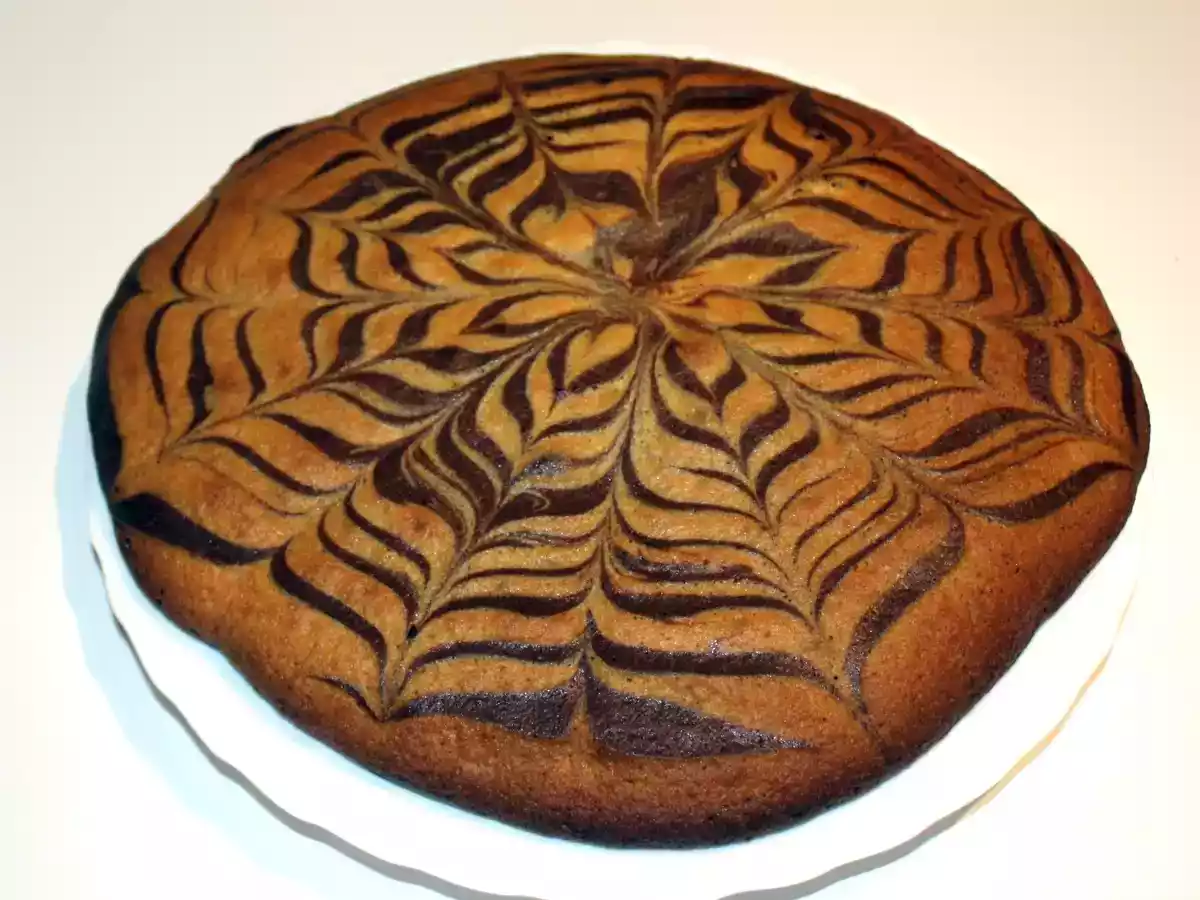 Zebra Cake aux 2 chocolats façon millefeuille