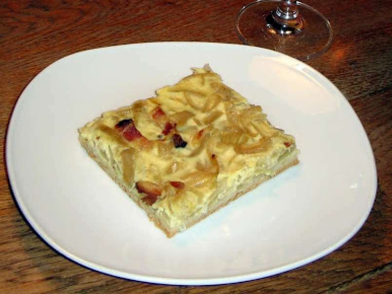 Zwiebelkuchen - Quiche aux oignons, photo 1