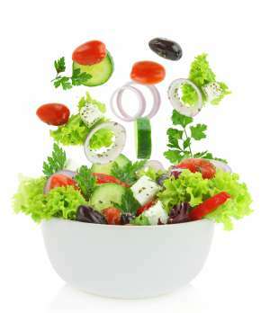 Salades plat